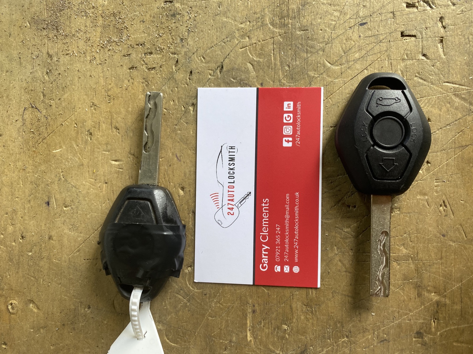 BMW E46 key repair, Purley
