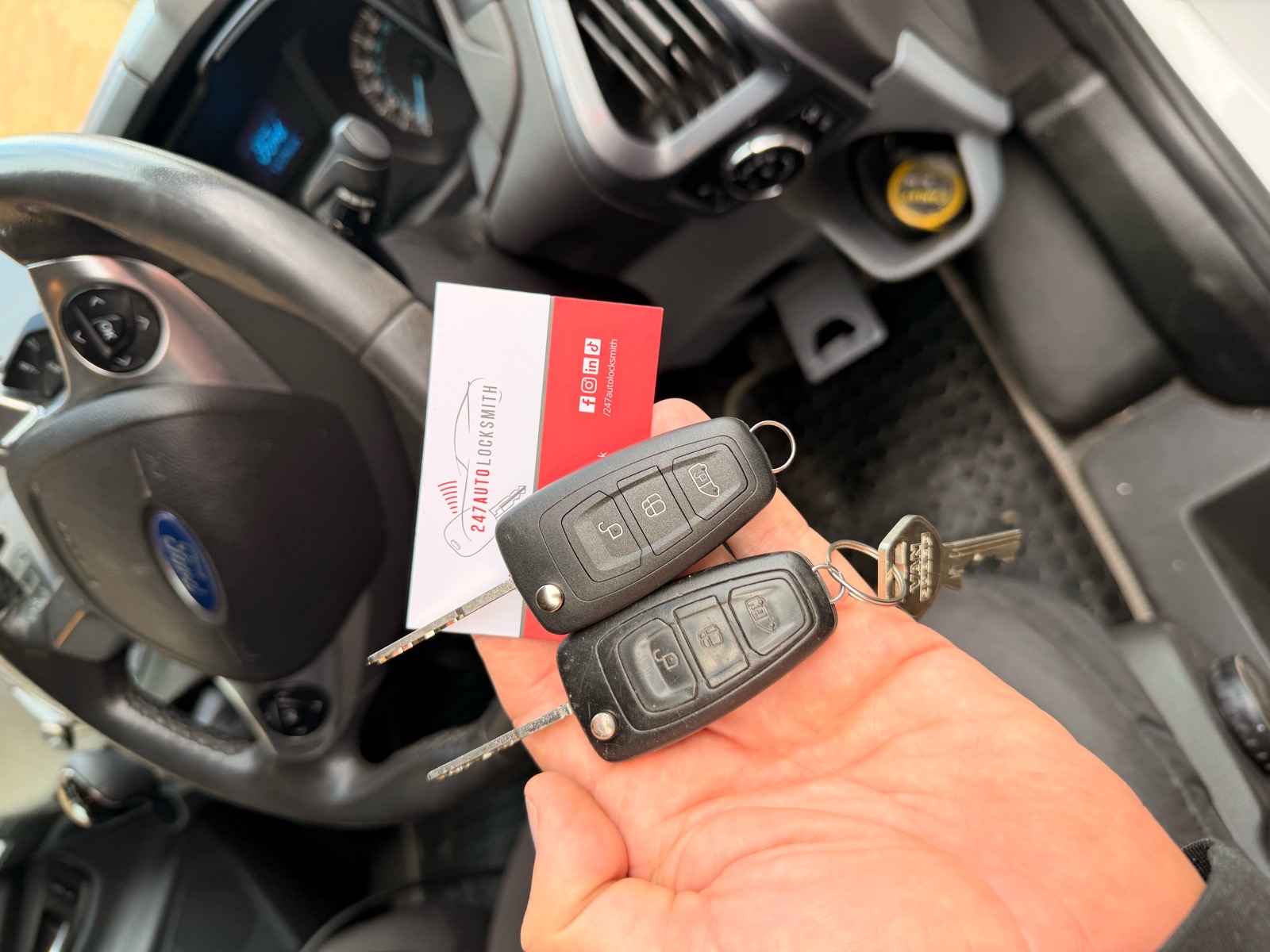 Ford Transit Custom spare van key in Crawley