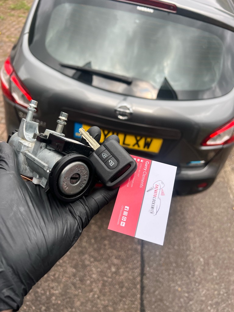 Nissan ignition barrel replacement, Reigate