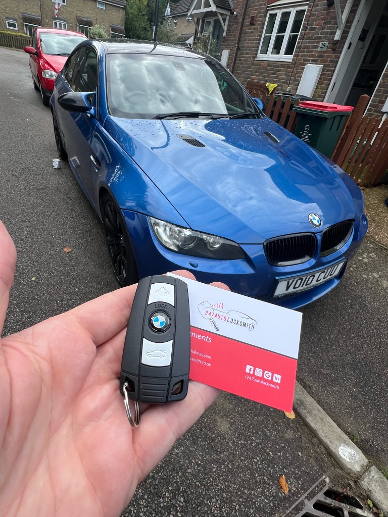 BMW M3 key replacement, Croydon