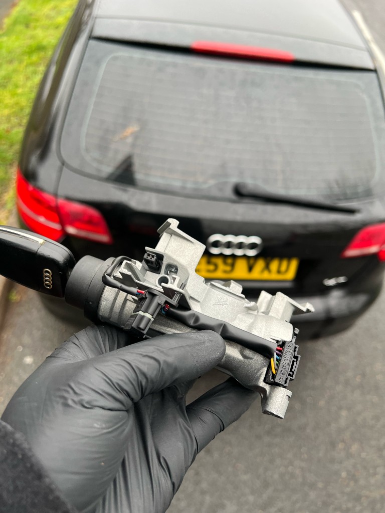 Audi ignition barrel replacement, Sevenoaks