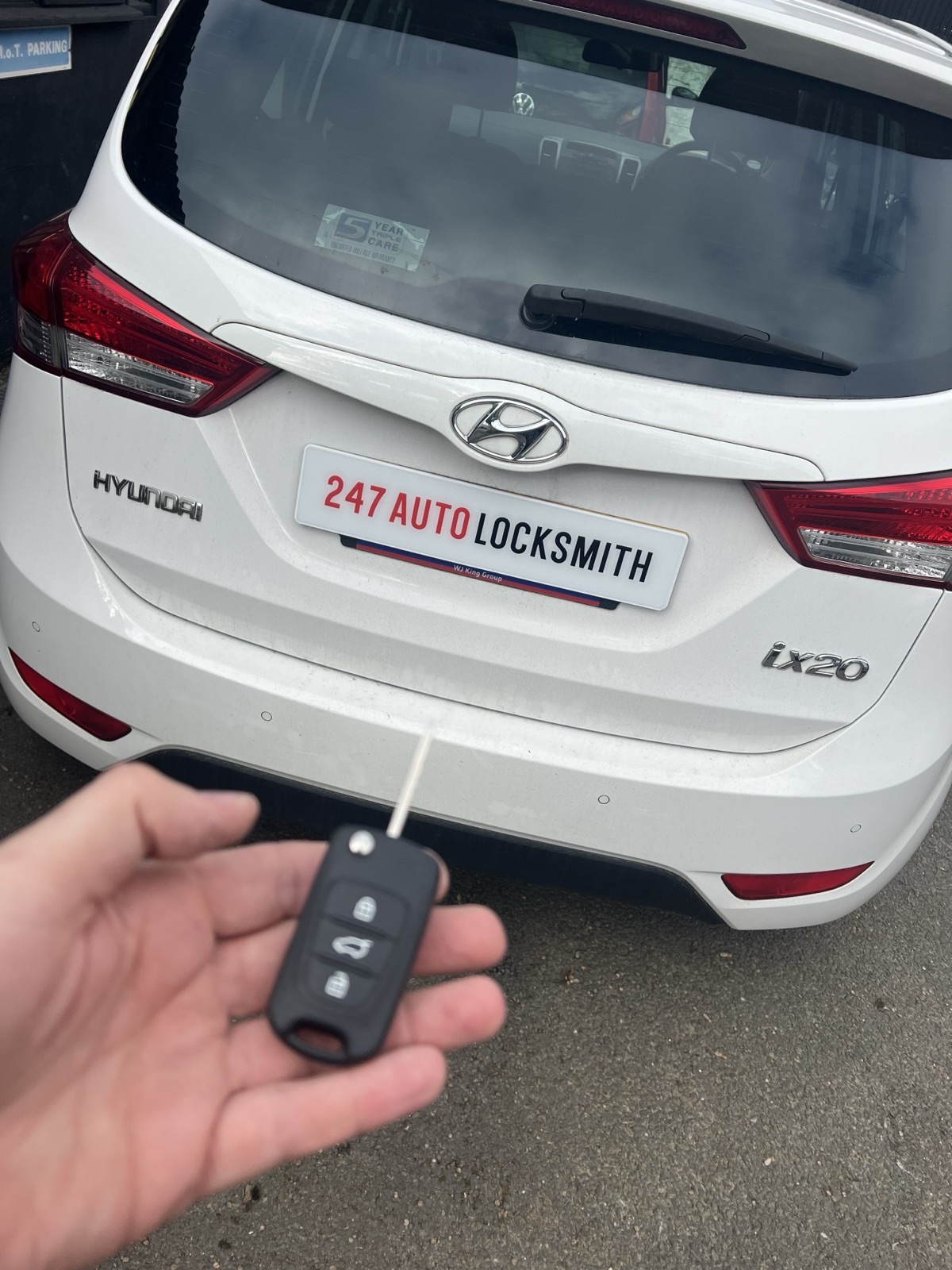 Hyundai ix20 key