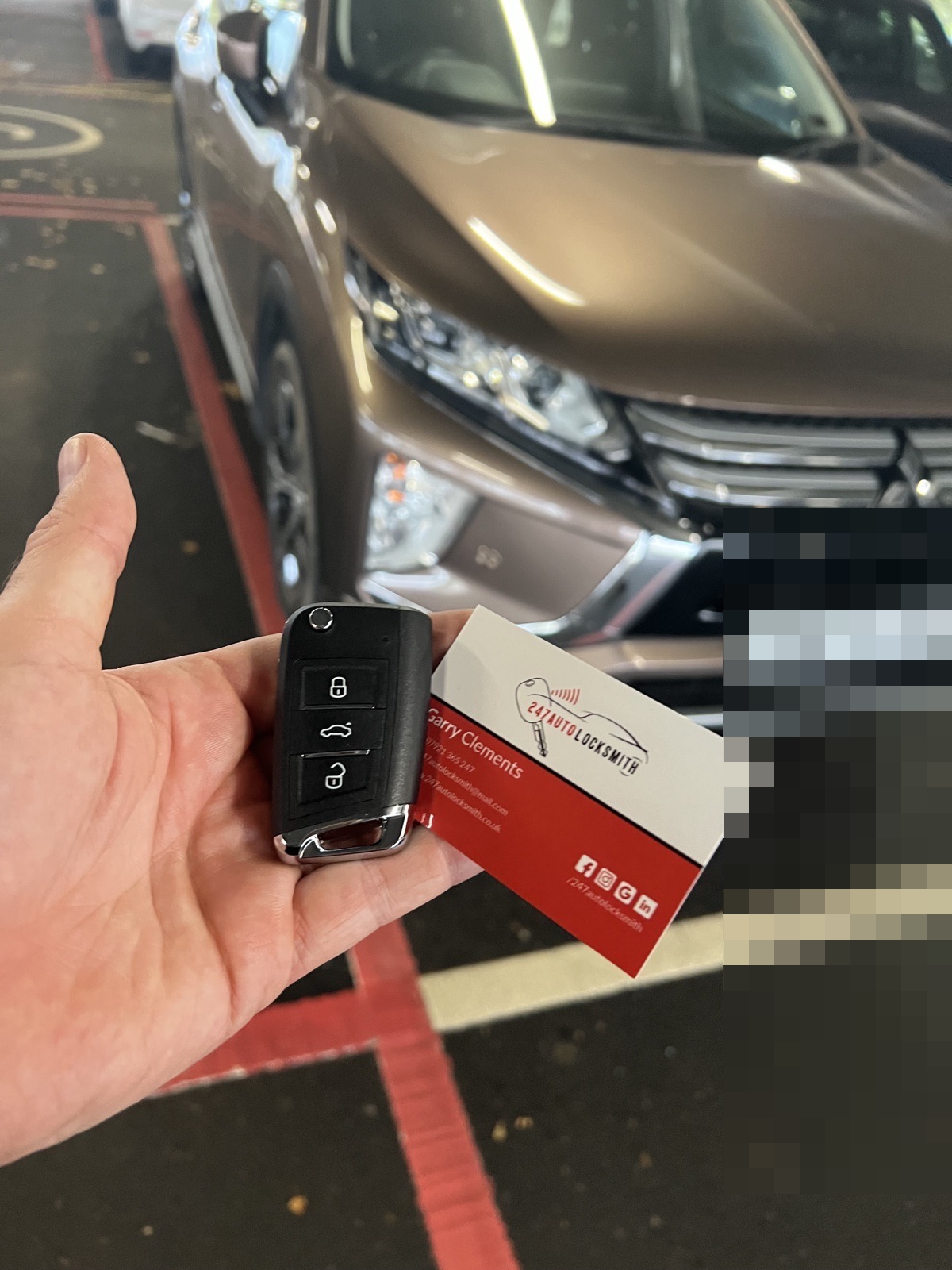 Mitsubishi Eclipse Cross key