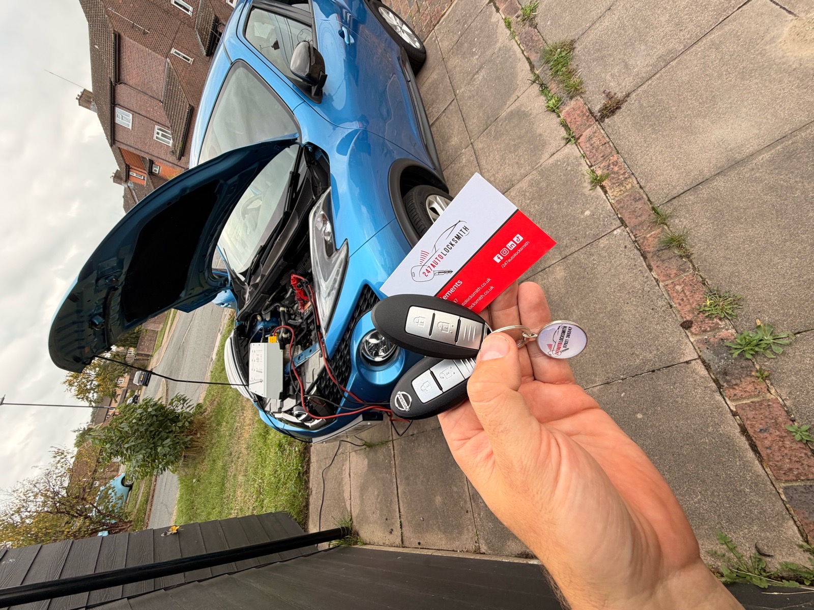 Nissan Juke spare key programming in Crawley