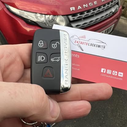 Range Rover key replacement, Reigate