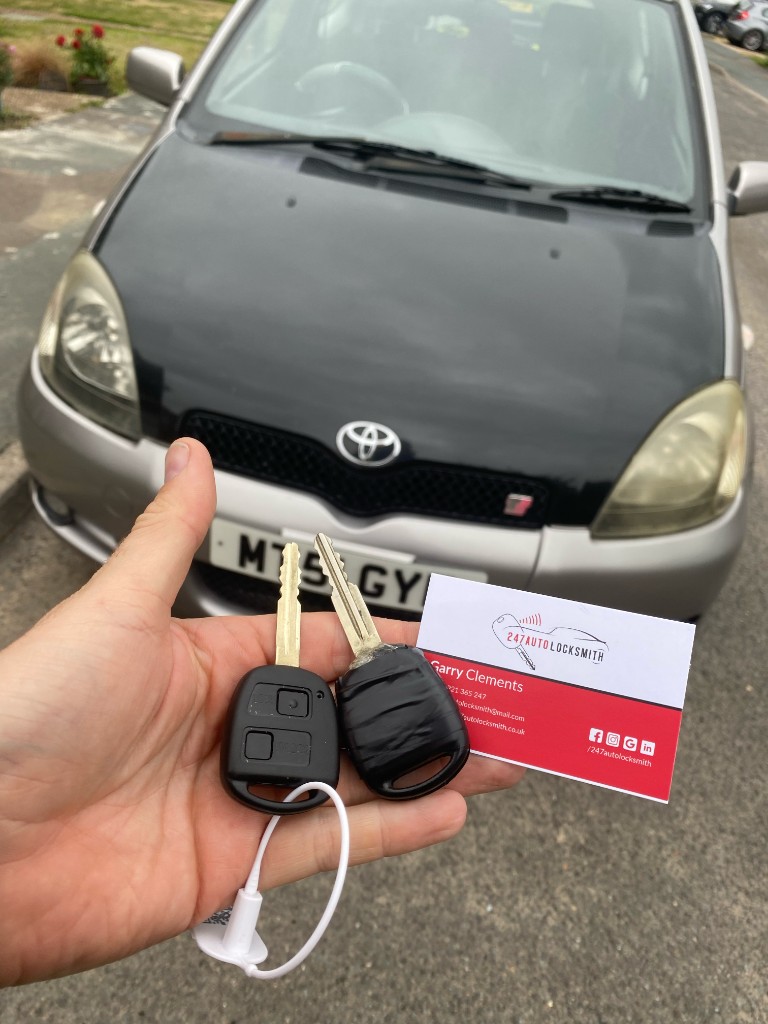 Toyota Aygo key replacement in Sevenoaks