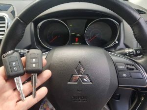 Mitsubishi car key replacement