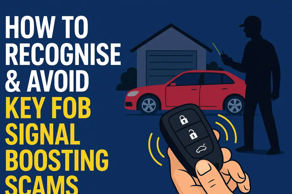 Avoiding Key Fob Signal Scams