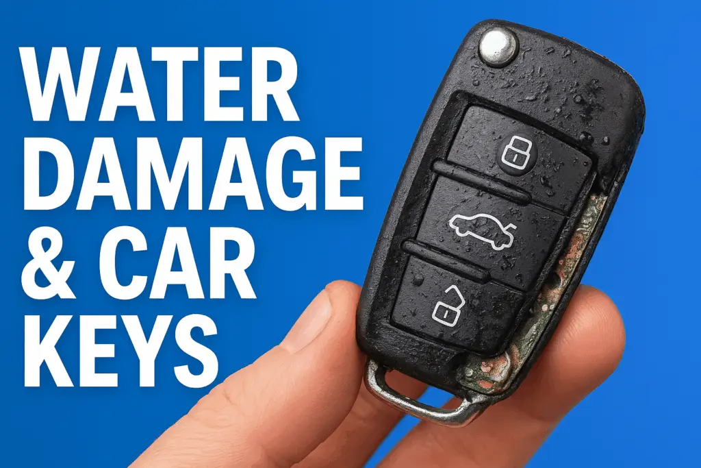 audi water damage key repair