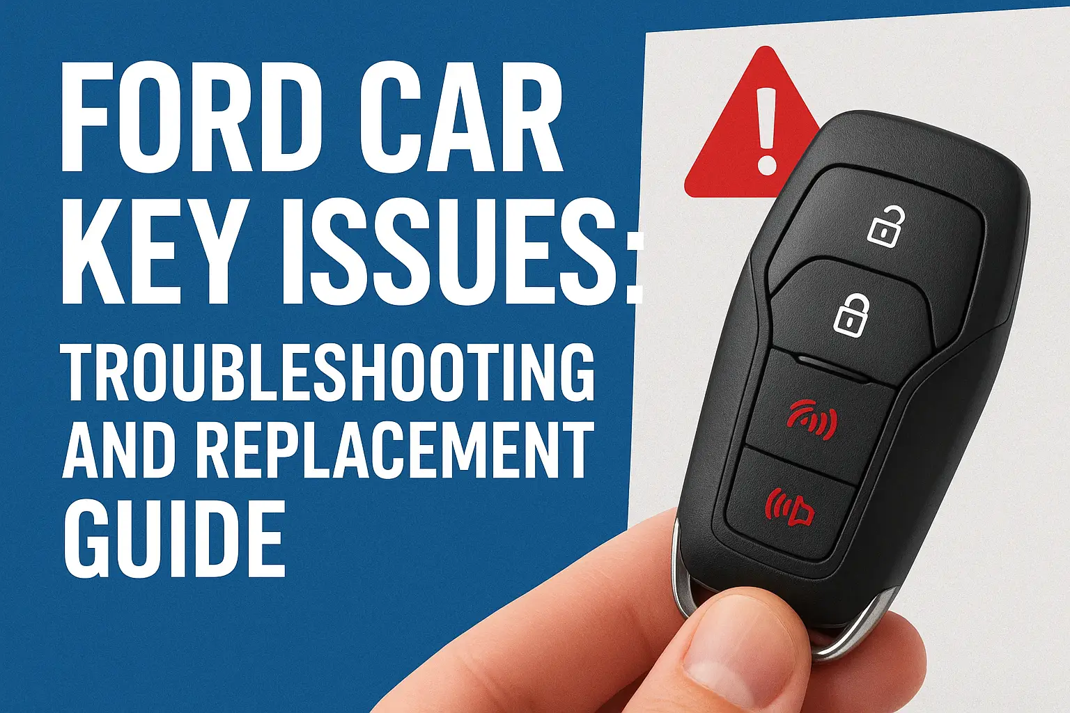 Ford Car Key Issues: Troubleshooting and Replacement Guide