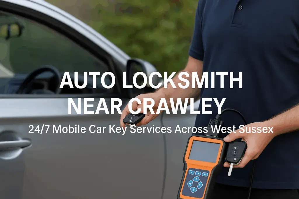 crawley auto locksmith car key replacment