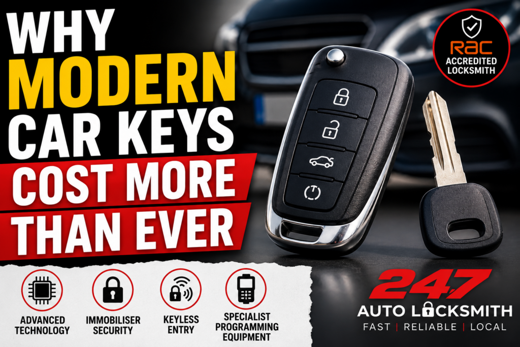 car key replacement cost